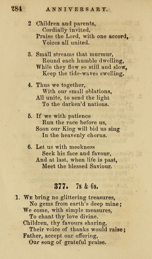 American Sunday School Hymn Book. New ed. page 285