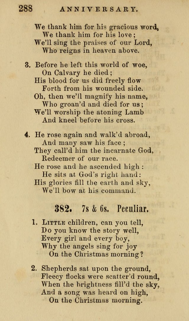 American Sunday School Hymn Book. New ed. page 289