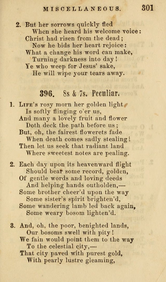 American Sunday School Hymn Book. New ed. page 302