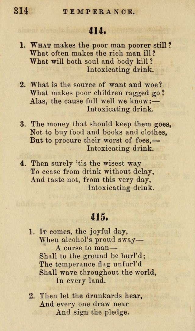 American Sunday School Hymn Book. New ed. page 315