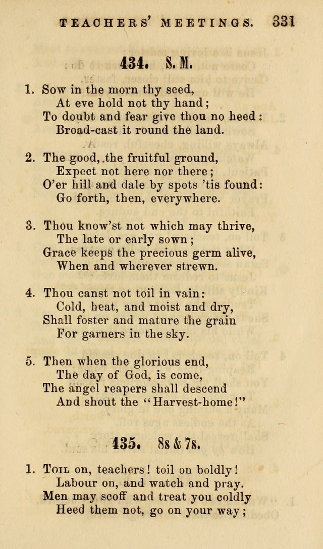 American Sunday School Hymn Book. New ed. page 332