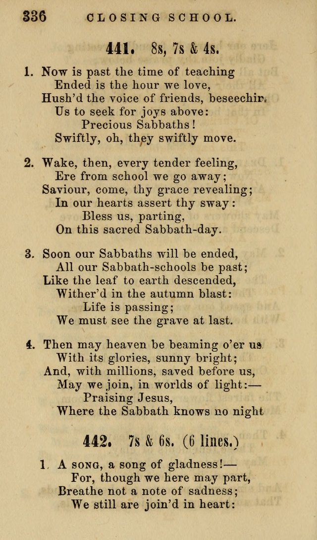 American Sunday School Hymn Book. New ed. page 337