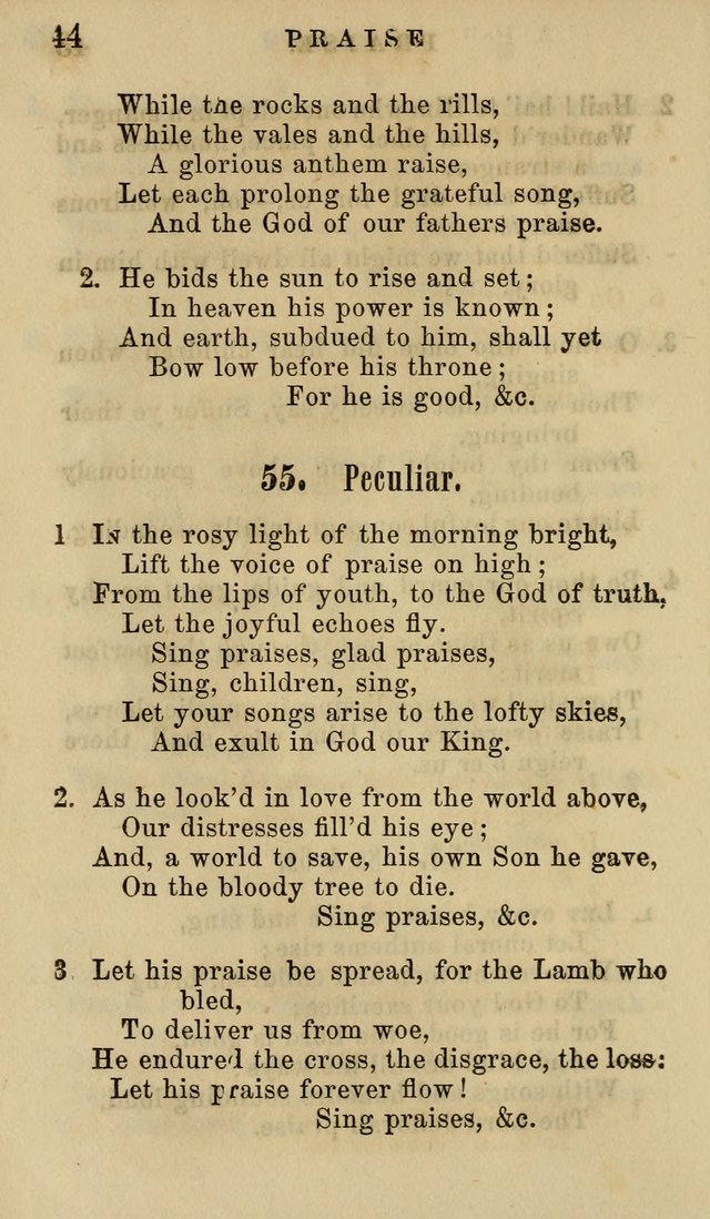 American Sunday School Hymn Book. New ed. page 45