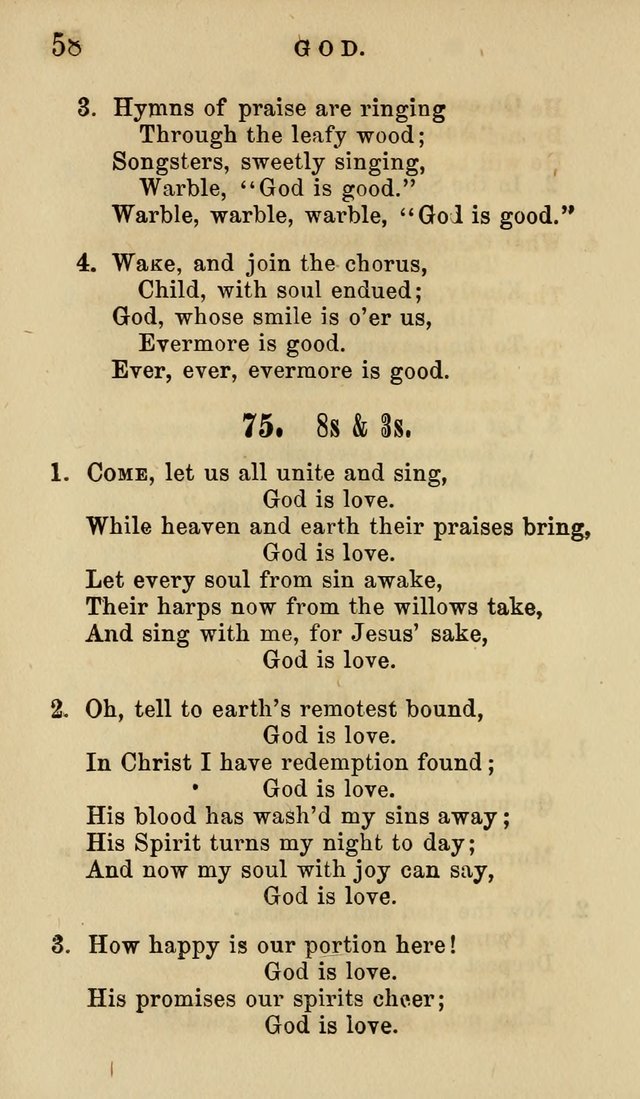 American Sunday School Hymn Book. New ed. page 59