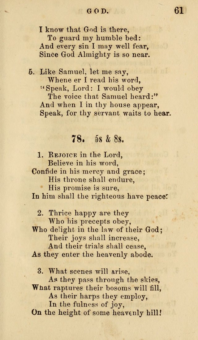 American Sunday School Hymn Book. New ed. page 62