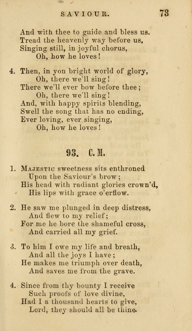 American Sunday School Hymn Book. New ed. page 74