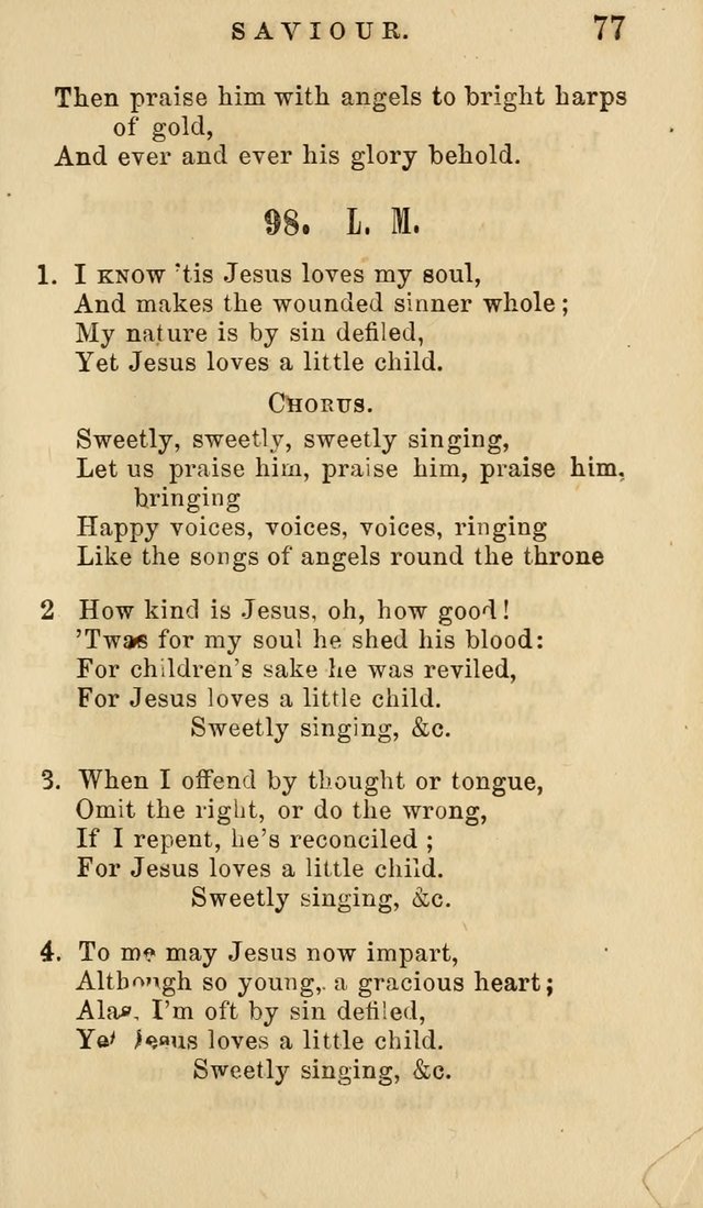 American Sunday School Hymn Book. New ed. page 78