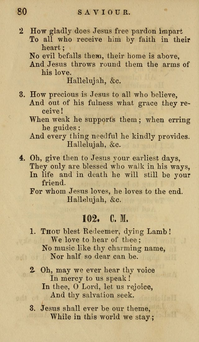 American Sunday School Hymn Book. New ed. page 81