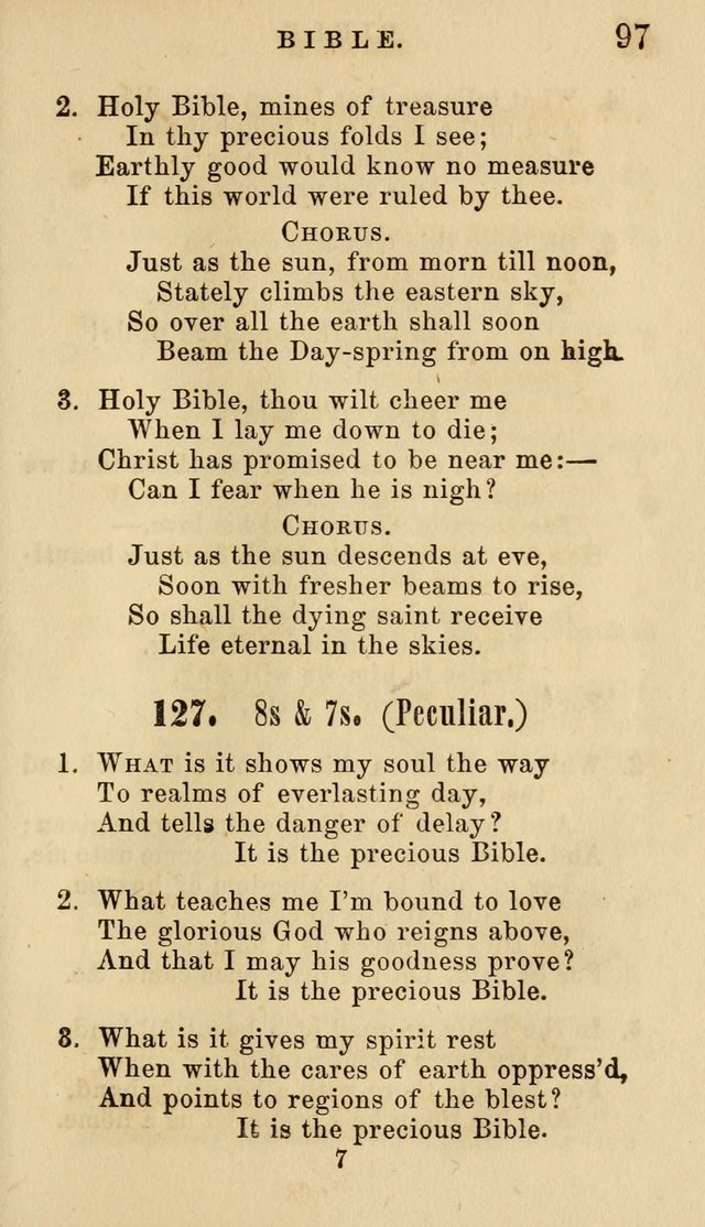 American Sunday School Hymn Book. New ed. page 98