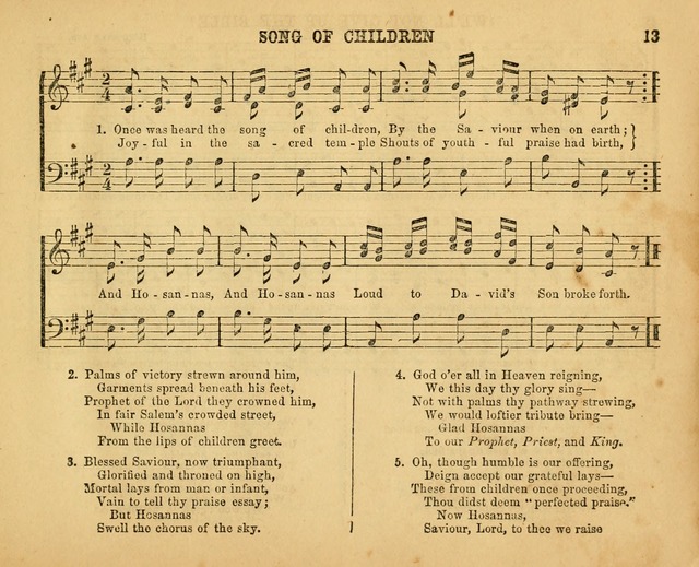 Anniversary and Sabbath School Hymns: or, the child