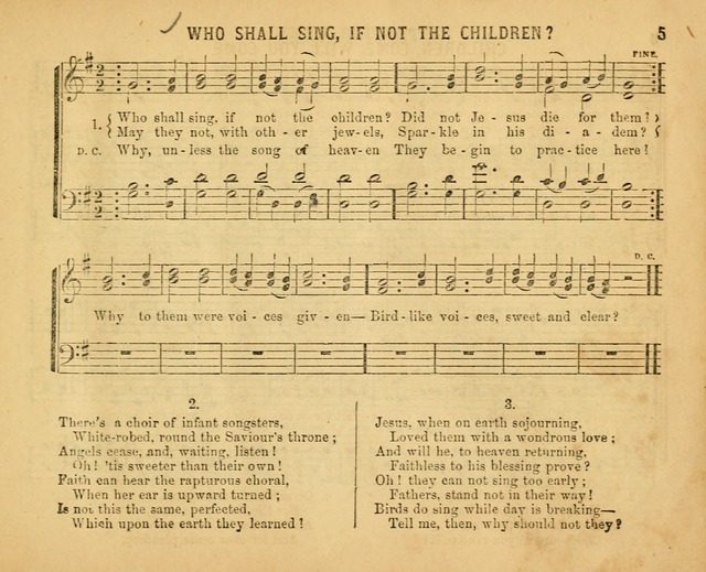 Anniversary and Sabbath School Hymns: or, the child