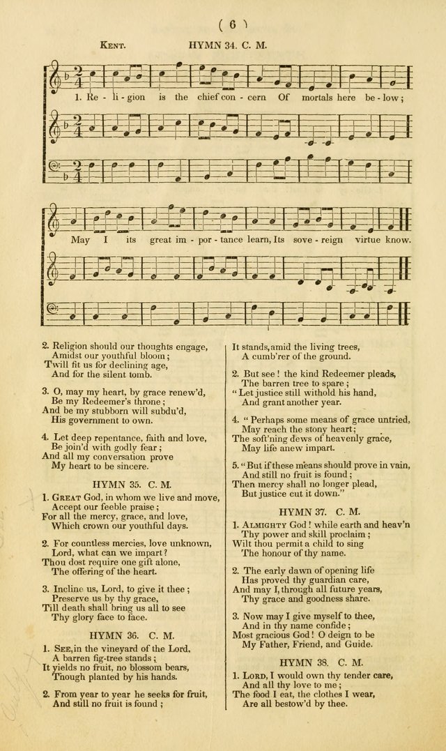 American Sunday School Psalmody; or, hymns and music, for the use of Sunday-schools and teacher