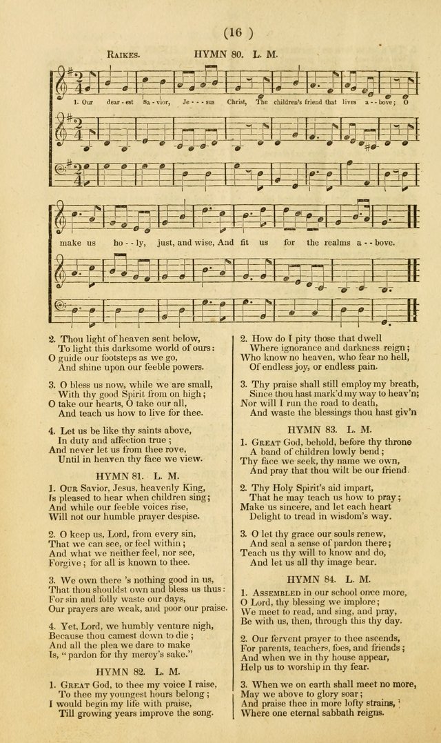 American Sunday School Psalmody; or, hymns and music, for the use of Sunday-schools and teacher