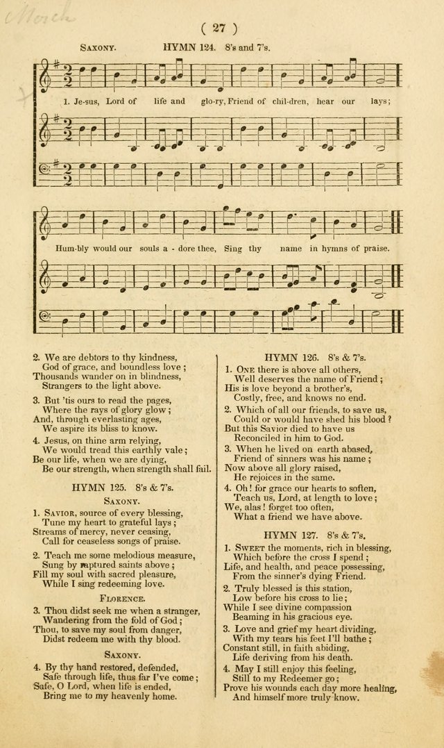 American Sunday School Psalmody; or, hymns and music, for the use of Sunday-schools and teacher