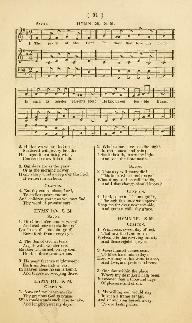 American Sunday School Psalmody; or, hymns and music, for the use of Sunday-schools and teacher