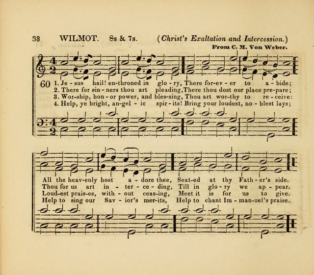 The American Sabbath School Singing Book: containing hymns, tunes, scriptural selections and chants, for Sabbath schools page 38