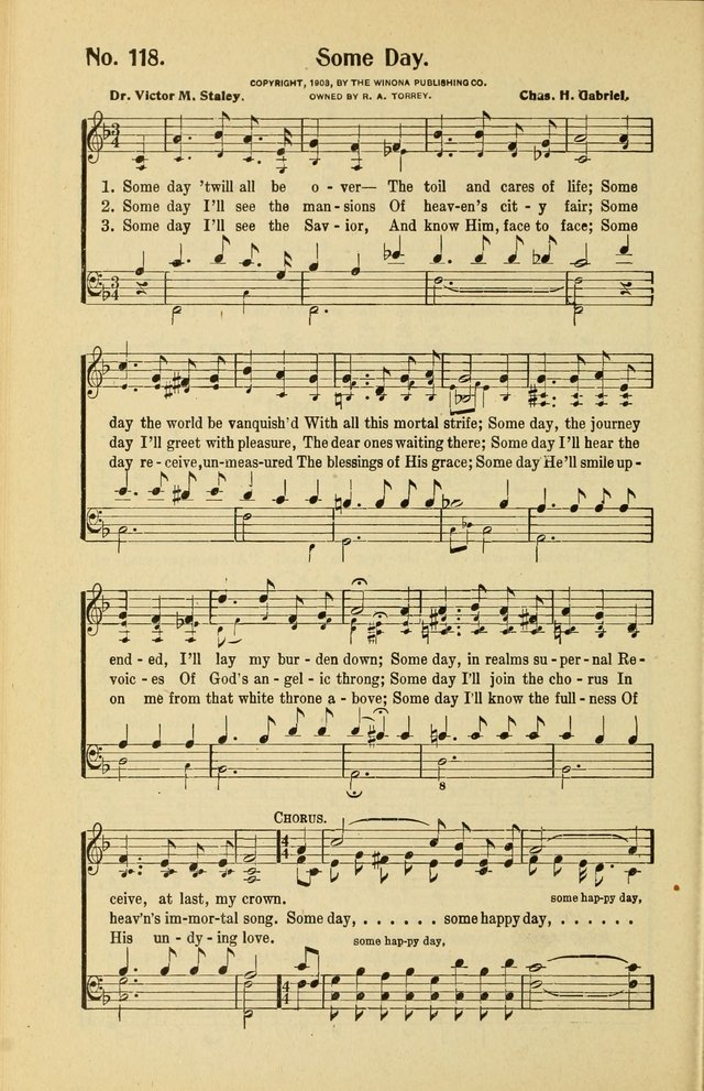 Assembly Songs: for use in evangelistic services, Sabbath schools, young peoples societies, devotional meetings, and the home page 119