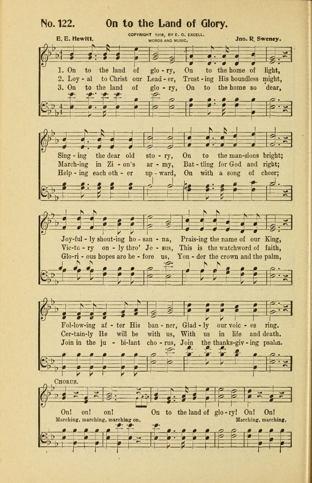 Assembly Songs: for use in evangelistic services, Sabbath schools, young peoples societies, devotional meetings, and the home page 123