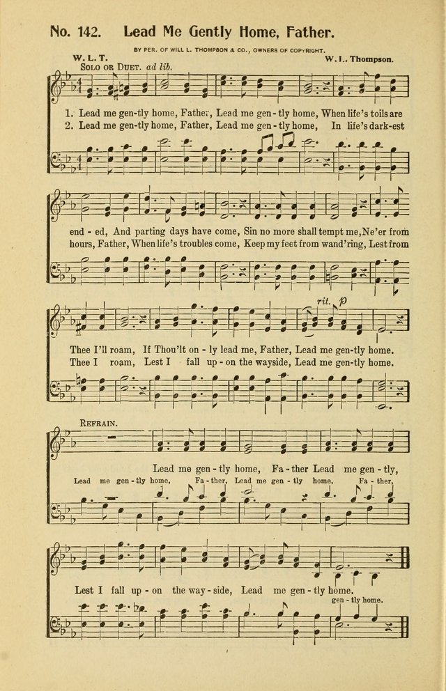 Assembly Songs: for use in evangelistic services, Sabbath schools, young peoples societies, devotional meetings, and the home page 143