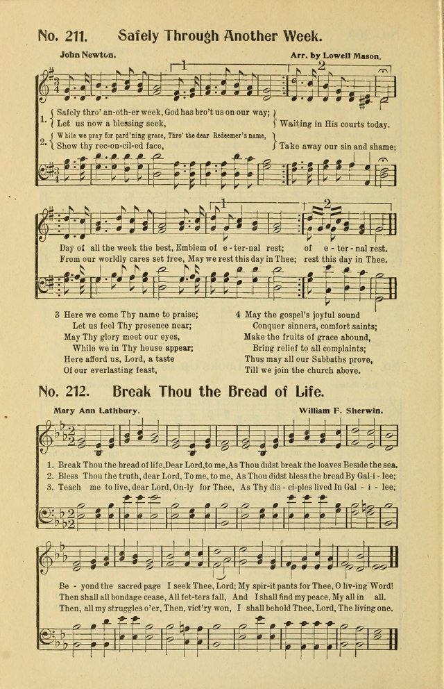 Assembly Songs: for use in evangelistic services, Sabbath schools, young peoples societies, devotional meetings, and the home page 207