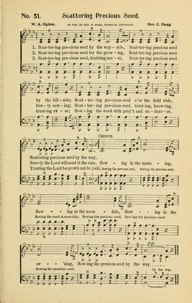 Assembly Songs: for use in evangelistic services, Sabbath schools, young peoples societies, devotional meetings, and the home page 52