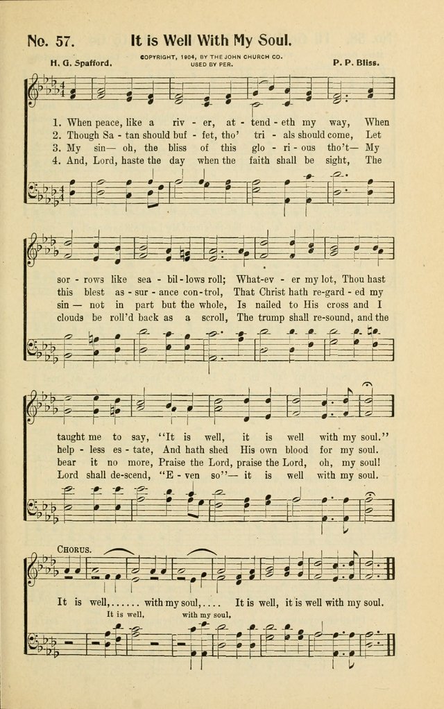 Assembly Songs: for use in evangelistic services, Sabbath schools, young peoples societies, devotional meetings, and the home page 58