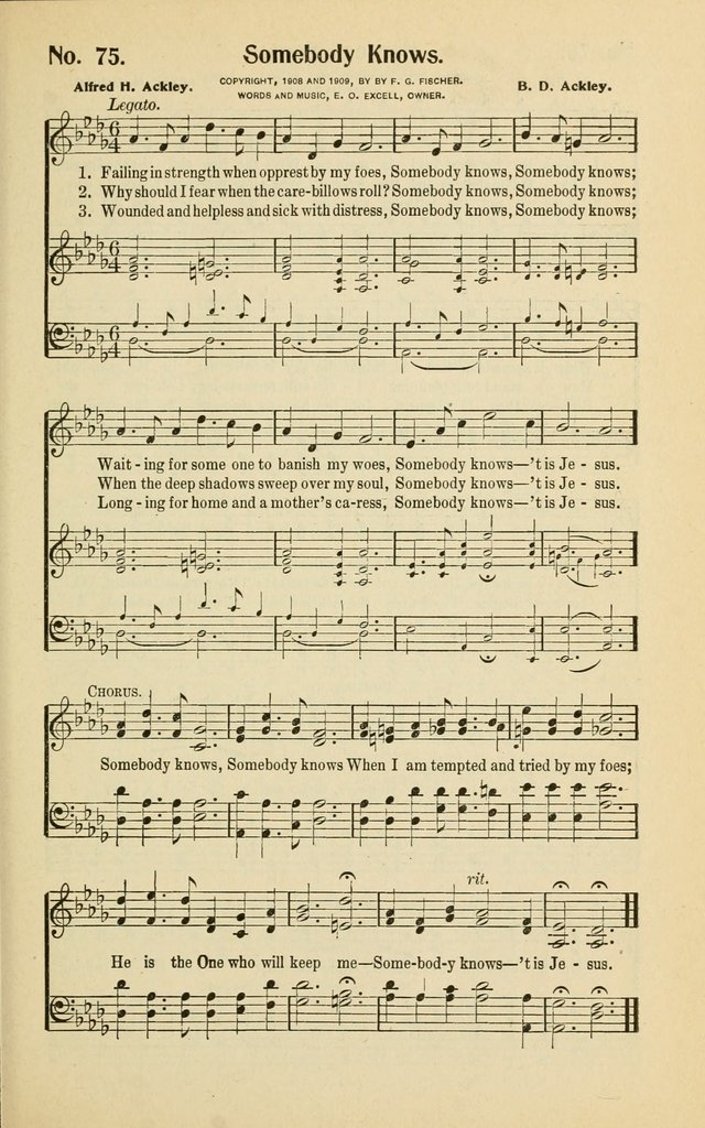 Assembly Songs: for use in evangelistic services, Sabbath schools, young peoples societies, devotional meetings, and the home page 76