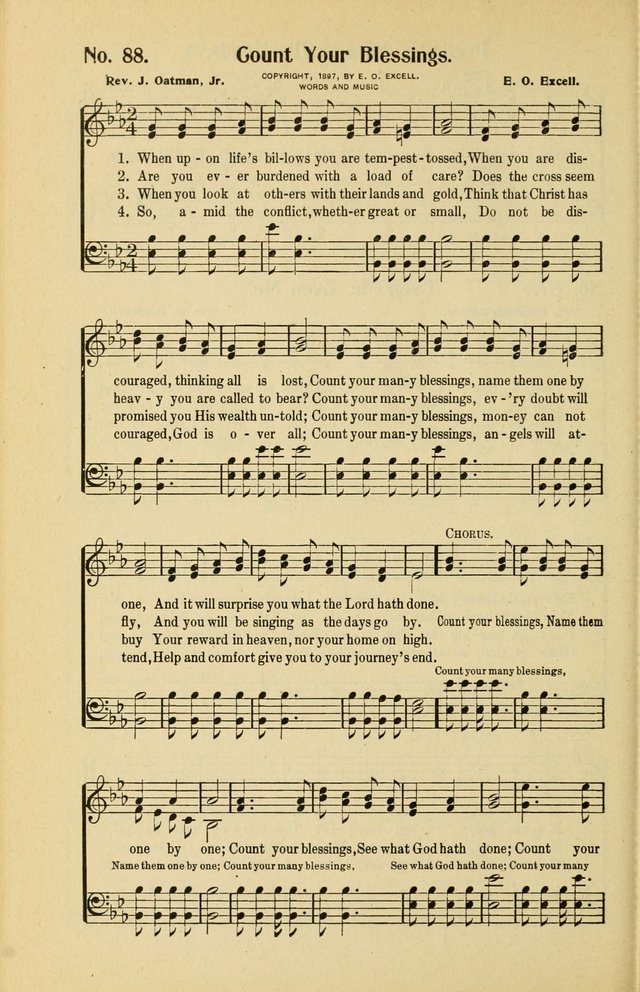 Assembly Songs: for use in evangelistic services, Sabbath schools, young peoples societies, devotional meetings, and the home page 89