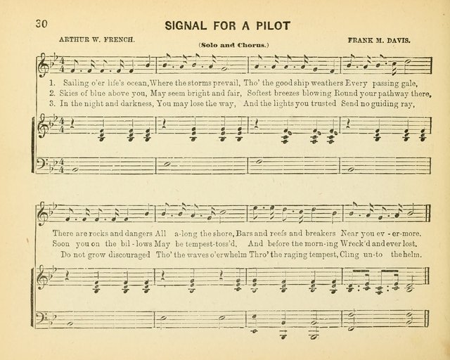 Always Welcome: a choice collection of song gems for the Sunday Shcool, prayer and praise meetings and the home circle page 35