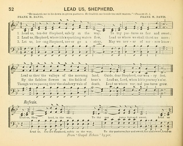 Always Welcome: a choice collection of song gems for the Sunday Shcool, prayer and praise meetings and the home circle page 57