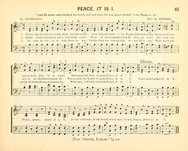 Always Welcome: a choice collection of song gems for the Sunday Shcool, prayer and praise meetings and the home circle page 66