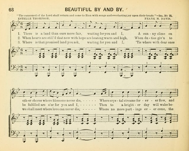 Always Welcome: a choice collection of song gems for the Sunday Shcool, prayer and praise meetings and the home circle page 73