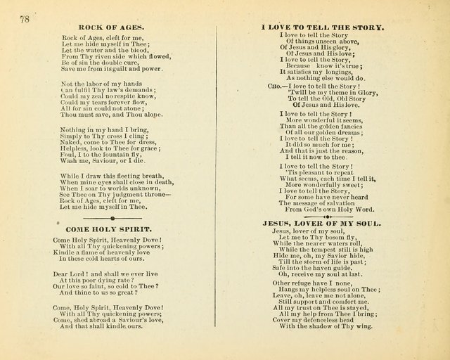 Always Welcome: a choice collection of song gems for the Sunday Shcool, prayer and praise meetings and the home circle page 83