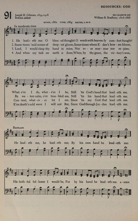 At Worship: a hymnal for young churchmen page 108