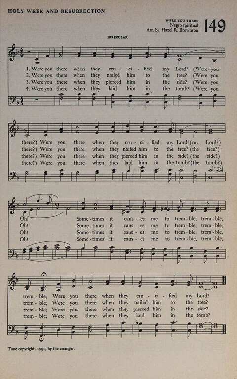 At Worship: a hymnal for young churchmen page 163