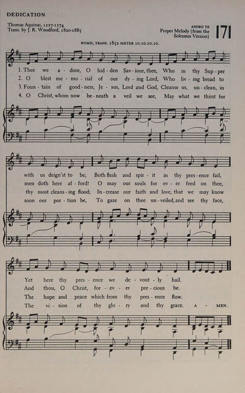 At Worship: a hymnal for young churchmen page 181