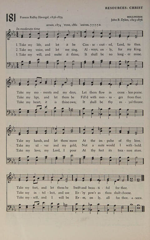 At Worship: a hymnal for young churchmen page 188