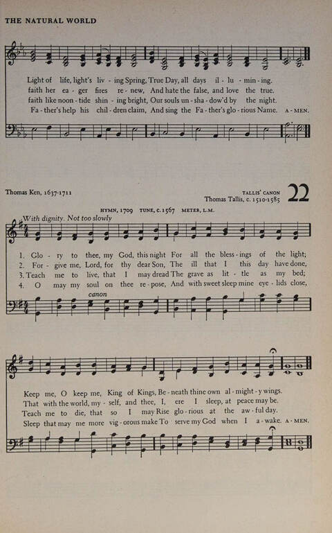 At Worship: a hymnal for young churchmen page 19