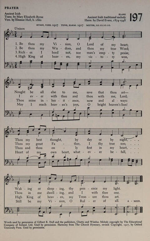 At Worship: a hymnal for young churchmen page 201