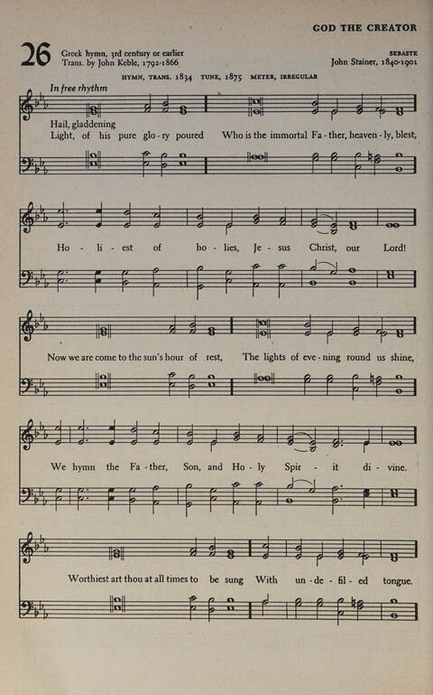 At Worship: a hymnal for young churchmen page 22