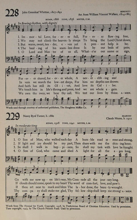 At Worship: a hymnal for young churchmen page 228