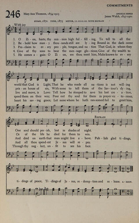 At Worship: a hymnal for young churchmen page 262