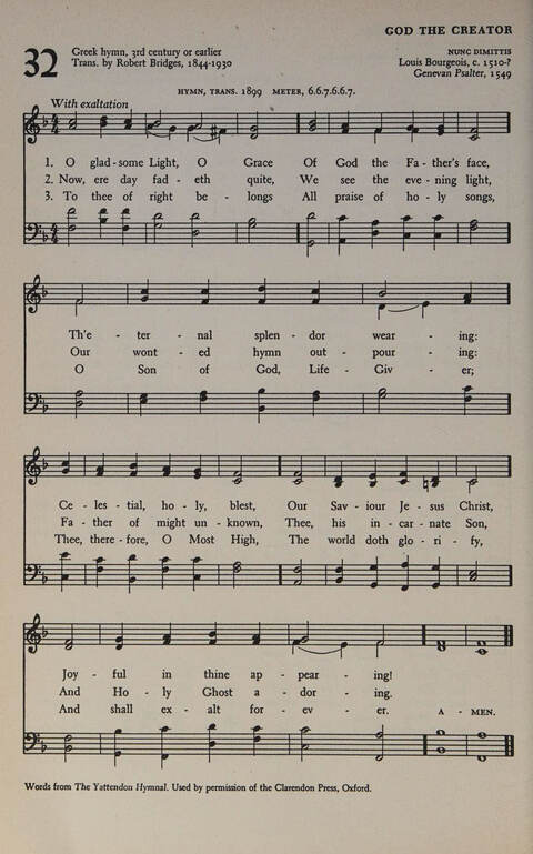 At Worship: a hymnal for young churchmen page 28