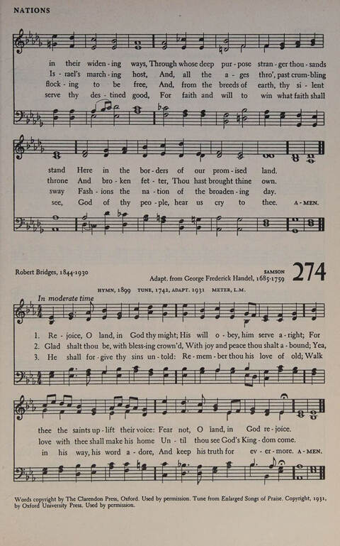 At Worship: a hymnal for young churchmen page 285