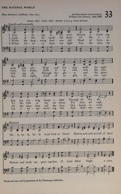 At Worship: a hymnal for young churchmen page 29