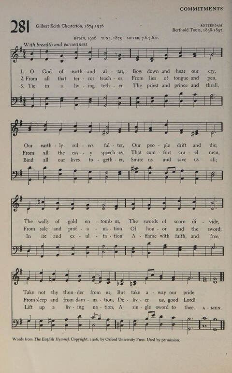 At Worship: a hymnal for young churchmen page 292