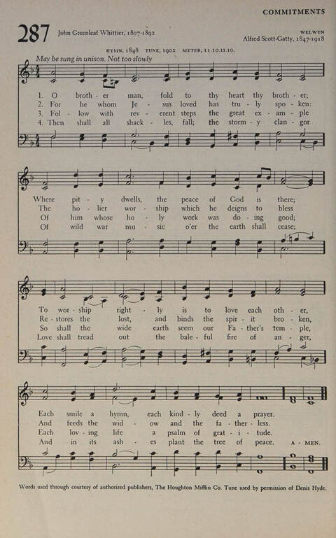 At Worship: a hymnal for young churchmen page 296