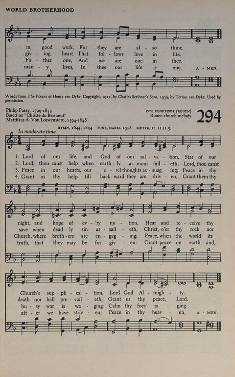 At Worship: a hymnal for young churchmen page 303