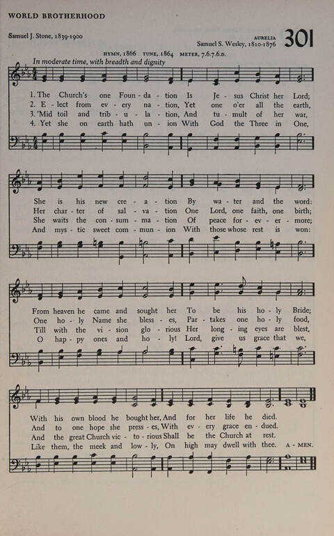 At Worship: a hymnal for young churchmen page 309