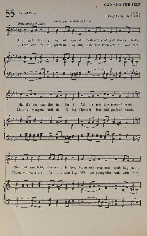 At Worship: a hymnal for young churchmen page 64